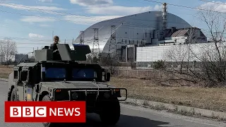 Inside Ukraine's Chernobyl site after Russian occupation - BBC News