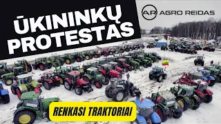 ŪKININKŲ PROTESTAS || AGRO REIDAS