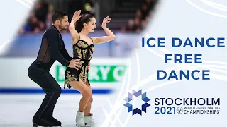 Ice Dance Free Dance | ISU World Figure Skating Championships | #WorldFigure