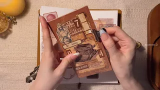 차곡차곡 쌓는 맛에 합니다 빈티지 다꾸 Art Journaling ASMR #scrapbooking #papertherapy relaxing sounds of collage