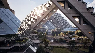Epic Games creates virtual model of Moshe Safdie's unrealized Habitat 67