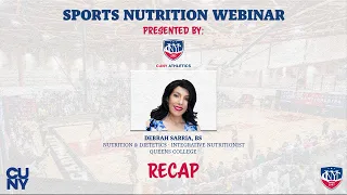 Talk About It Tuesdays: Sports Nutrition Webinar