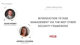 Introduction to Risk Management via the NIST Cyber Security Framework