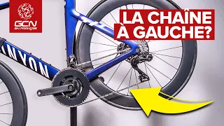 Pourquoi les transmissions et les chaines se trouvent-elles toujours à droite sur les vélos ?