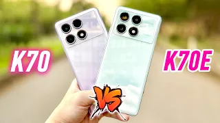 So sánh Redmi K70 và Redmi K70E: Chênh đúng 2 Triệu là QUÁ XỨNG ĐÁNG ?