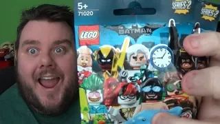 Lego Batman Movie Series 2 Minifigures Set 71020 -  x10 Unboxing Review