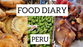 What I ate in Peru🍉Trying Peruvian Food For The First Time // FOOD Diary from my Travel