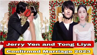 Tong Liya And Jerry Yan Finally got Married 🥳❣️👩‍❤️‍💋‍👨🤗