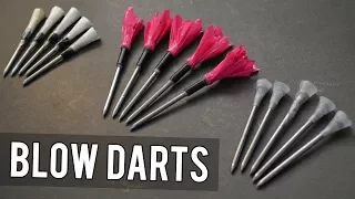 How to Make Blowgun/Airgun Darts