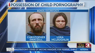 Couple arrested while live streaming child pornography