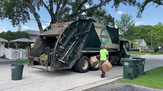 Groot LEU McNeilus Rear Loader Garbage Trucks