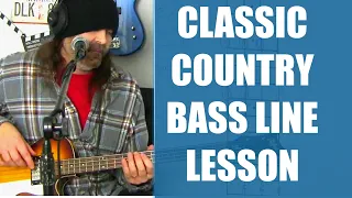 Classic Country Bass Line Lesson