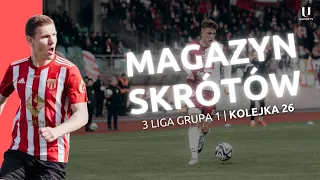 FENOMENALNY GOL W ŁOMŻY I PUDŁO SEZONU W BIAŁOBRZEGACH! | Magazyn skrótów#26 | 3 liga gr.1