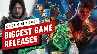 The Biggest Game Releases of December 2023