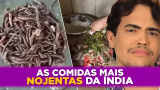 Análise do Vídeo: As Comidas de Rua mais Nojentas da India!