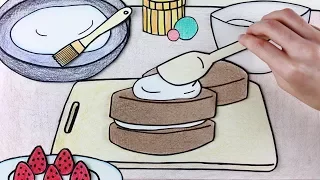 Stop Motion making #christmas cake :: selfacoustic