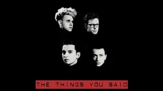 depeche mode - the things you said (101 edit) #depechemode #newwave #80s #remix