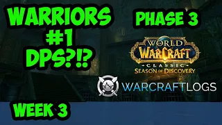 #1 DPS Class for Phase 3 | DPS Ranks & Runes Overview |  Sunken Temple | WoW Season of Discovery