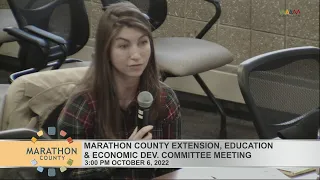 Marathon County Extension, Education & Economic Development Committee Meeting - 10/6/22