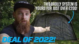 This brolly system is yours for just over £200! | Solar Undercover Brolly System