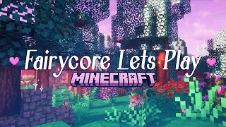 A New Magical Adventure! ♡ Fairycore Minecraft Let's Play ✩°｡⋆ ✮₊˚⊹♡