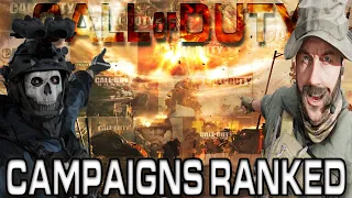 WORST TO BEST! - Every CALL OF DUTY CAMPAIGN RANKED