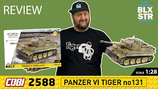 PANZER VI TIGER no131 | COBI-2588 ▶️ Unboxing, Speed Build, & Review