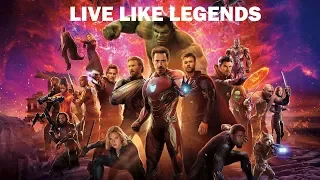 Avengers infinity war - live like legends music video  #INFINITYWAR #AVENGERS