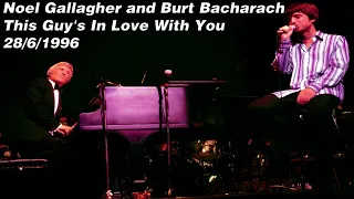 Noel Gallagher and Burt Bacharach - This Guy's In Love With You - Live in London, 28/6/1996