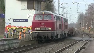 German vintage diesel hydraulic locomotives 02.03.2022.