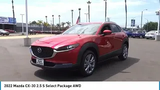 2022 Mazda CX-30 ANAHEIM, BUENA PARK TUSTIN IRVINE SANTA ANA WESTMINSTER PLACENTIA YORBA LINDA 00220