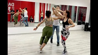 Salsa con dos mujeres. Интенсив от Дмитрия Лунева в Курске. Сальса с двумя партнершами!