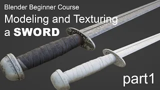 making a sword in blender part 1 modeling