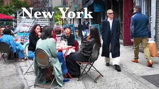 NYC WALK [4K] Lower East Side, Bagel at Russ & Daughters, Orchard Street, E Houston St (May 2024)