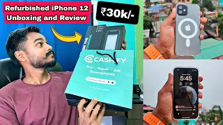 Cashify Refurbished iPhone 12 128 GB Unboxing and Review | Refurbished iPhone 12 Review