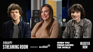 The Art of Audio Storytelling with Jesse Eisenberg, Finn Wolfhard and Rachel Ghiazza | Variety 2021