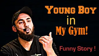 Young Boy In My Gym ! | Abu Saad Funny clip| Abu Saad Youth Club