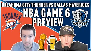 Betting with the Bag | Oklahoma City Thunder vs Dallas Mavericks Game 6 Prediction | 5/18/24