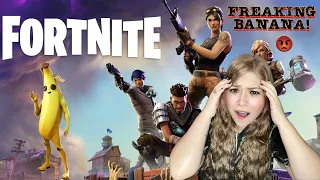 Late Night Fortnight! | Freaking banana !