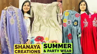 Shanaya Creations Brings You Summer Cool Suits, Kurtis, Gowns, Cord Sets & Party Wear Suits