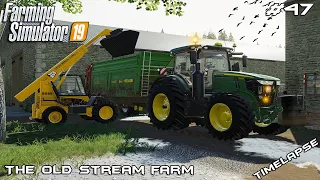New tractor & spreading manure | Animals on The Old Stream Farm | Farming Simulator 19 | Episode 47