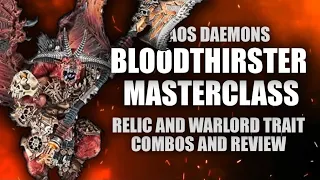 Bloodthirster Masterclass- Relic and Trait Combos, Tactics and Reveiw