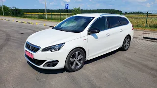 Заряженный Peugeot 308 2.0 HDI AT GT-Line 2017 проверка перед продажей!