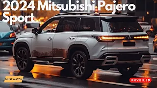 New 2024 Mitsubishi Pajero Sport (Montero Sport) As Brand-New Model