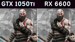 GTX 1050ti Vs RX 6600 - Test in 12 Games - 1080p (i5 11400F)