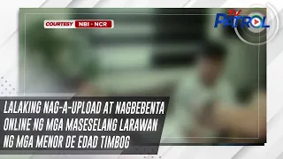Lalaking nag-a-upload at nagbebenta online ng mga maseselang larawan ng mga menor de edad timbog