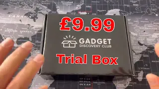 Gadget Discovery Club Trial Box opening