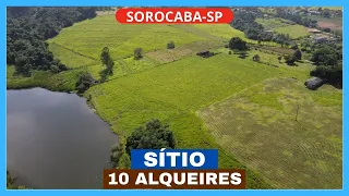 Sítio de 10 alqueires à venda na região de SOROCABA-SP.