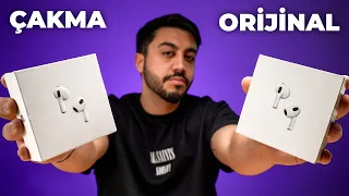 ÇAKMA VS ORİJİNAL AIRPODS 3 KARŞILAŞTIRMASI