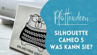 Die Silhouette Cameo 5 - Was kann sie?